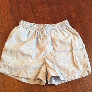 Women's Athletic Shorts in Light Gray